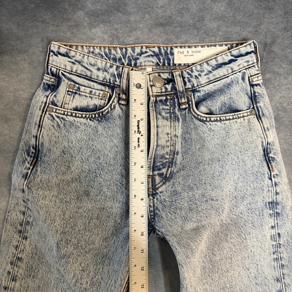 Rag & Bone Maya Jeans Women’s 24 High Rise Ankle Slim Fit Y2K Denim Vintage - Picture 4 of 16